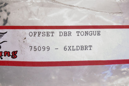 Offset Double Backrest Tongue NOS