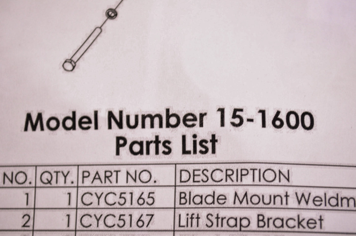 New Cycle Country Plow Mount Kit Honda NOS