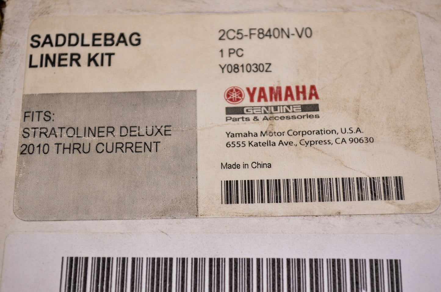 Saddlebag Liner Kit NOS