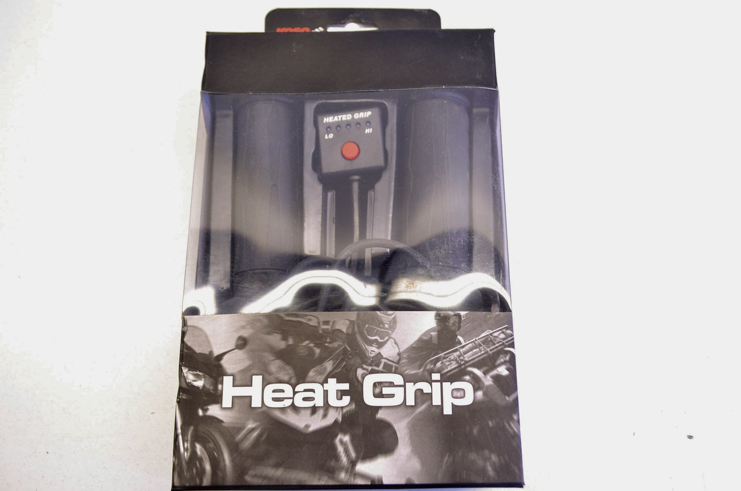 New Koso Twist Throttle Heated Grip Kit 7/8'x1' NOS