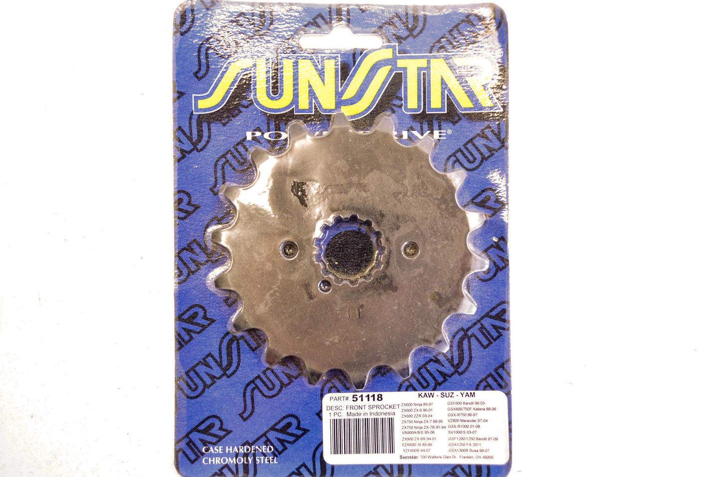 New Sunstar Front Sprocket 18T NOS