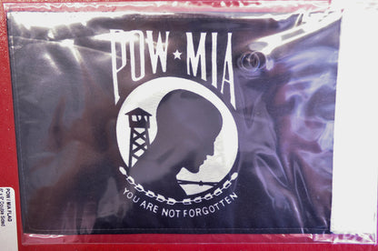New Show Chrome Big Bike Parts POW/MIA Double Sided Polyester Flag 6'x9' NOS