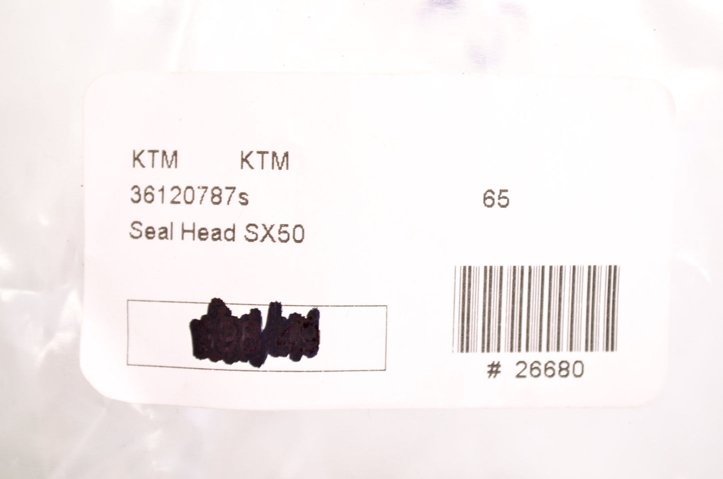Seal Head Adaptor 36mm SX 50 NOS