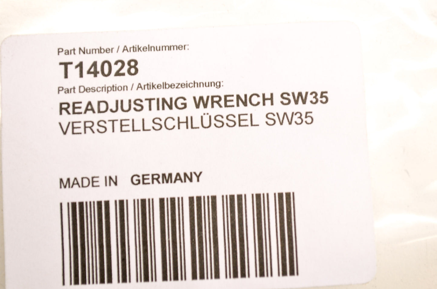 New OEM KTM Readjusting Wrench SW35 NOS