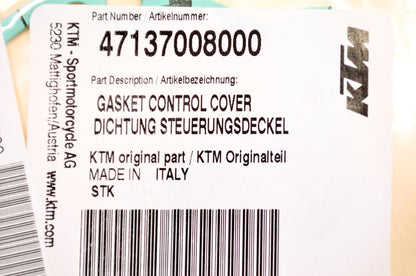 OEM KTM 47137008000 Control Cover Gasket