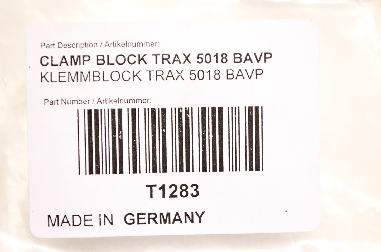 New OEM KTM Clamp Block Tool Trax 5018 Shock NOS