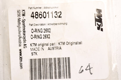 OEM KTM 48601132 O-Ring 26x2 NOS
