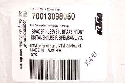 New OEM KTM Front Brake Spacer Sleeve NOS