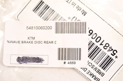 New OEM KTM Rear Wave Brake Disc NOS