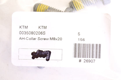 OEM KTM 0035080206S Allen Head Collar Screw M8X20 ISA45 NOS
