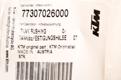 New OEM KTM Tank Bushing NOS