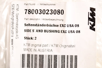 New OEM KTM Side Stand Bushing NOS