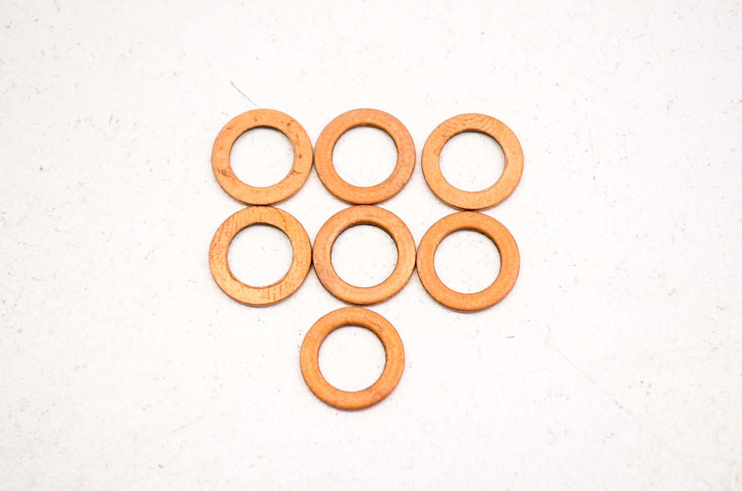 OEM KTM 603061001 Copper Seal RIng DIN7603 6X10X1 Qty 7 NOS