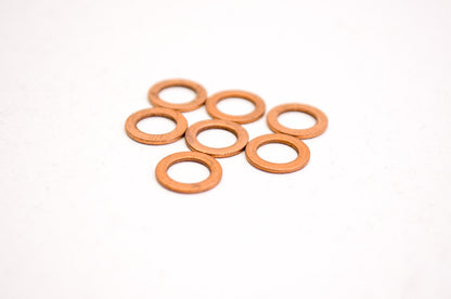 OEM KTM 603061001 Copper Seal RIng DIN7603 6X10X1 Qty 7 NOS