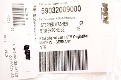 OEM KTM 59032009000 Stepped Washer NOS
