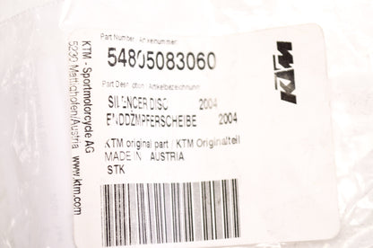 OEM KTM 54805083060 Silencer Disc NOS