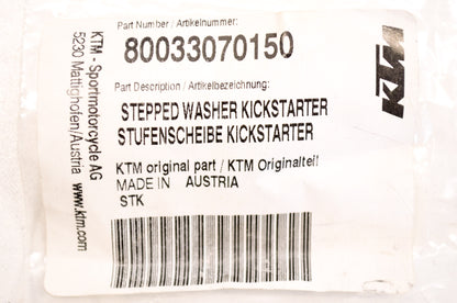 New OEM KTM Kickstarter Stepped Washer NOS