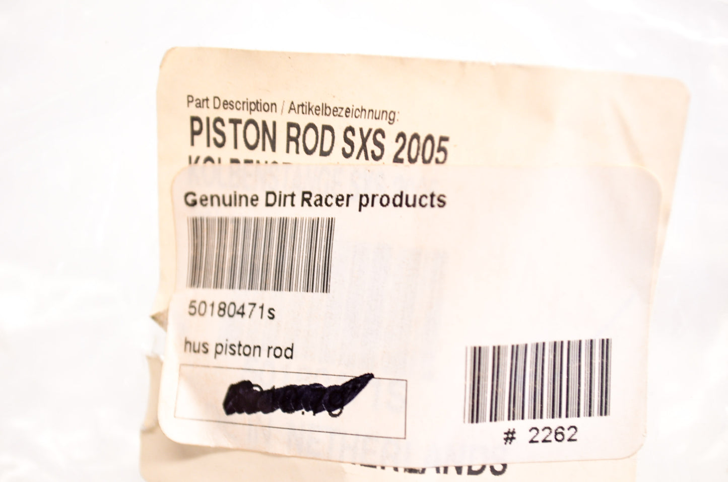 OEM KTM 50180471S Piston Rod NOS