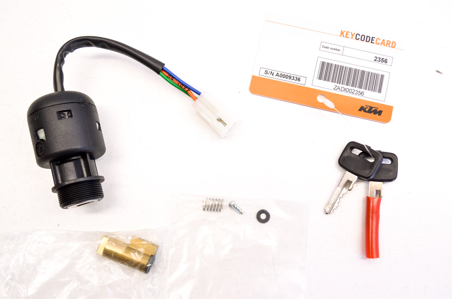 New OEM KTM Ignition Lock Kit NOS