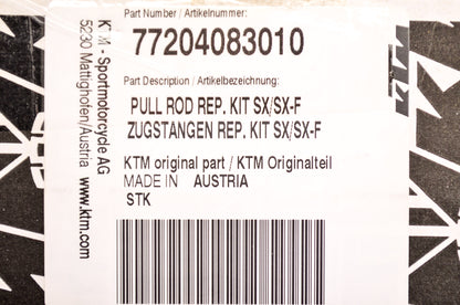 OEM KTM 77204083010 Pull Rod Repair Kit NOS