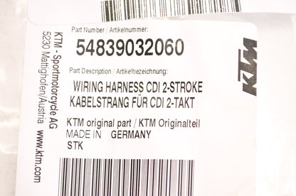 OEM KTM 54839032060 Wiring Harness NOS