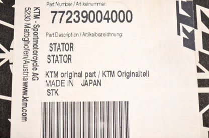 OEM KTM 77239004000 Stator NOS