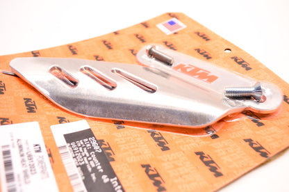 New OEM KTM U6912023 Aluminum Heat Shield NOS