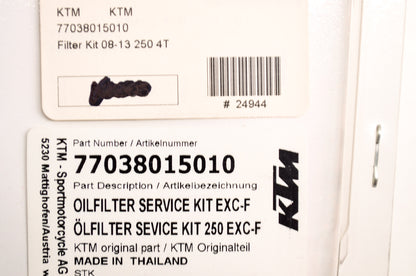 New OEM KTM Oil Filter Service Kit NOS