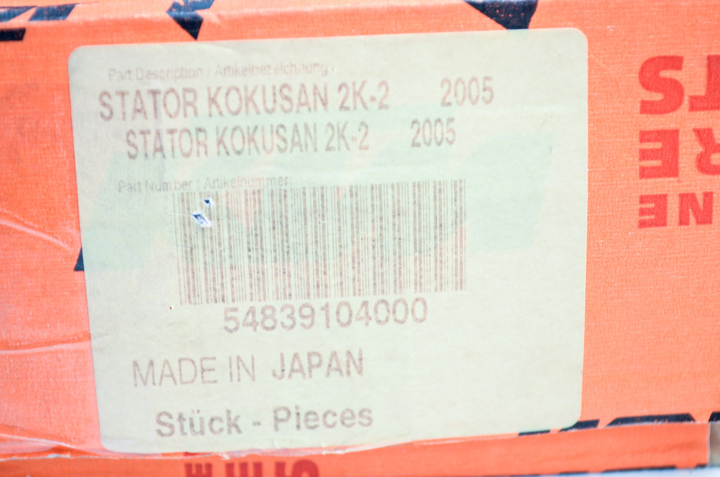 New OEM KTM Stator NOS