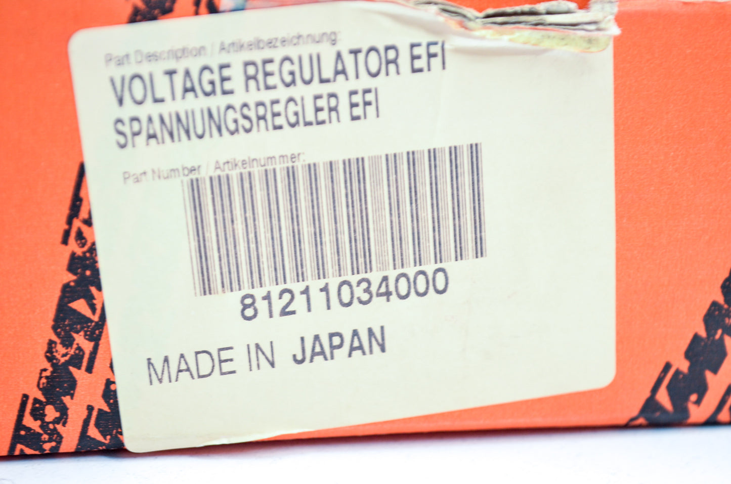 OEM KTM 81211034000 Voltage Regulator Rectifier