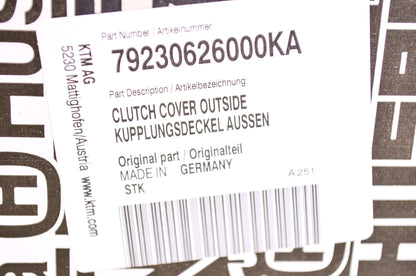 New OEM KTM Outside Clutch Cover Husqvarna NOS