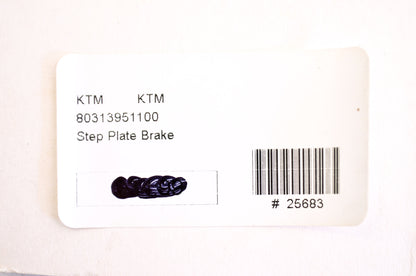 New OEM KTM Brake Lever Step Plate Husaberg NOS