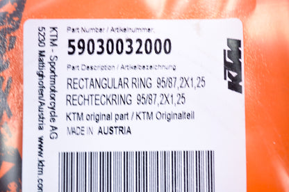 New OEM KTM Rectangular Ring NOS