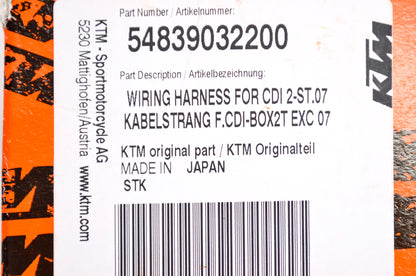 OEM KTM 54839032200 Wiring Harness NOS