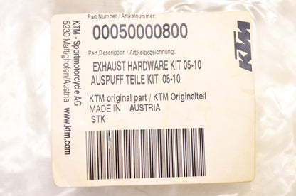 New OEM KTM Exhaust Hardware Kit NOS
