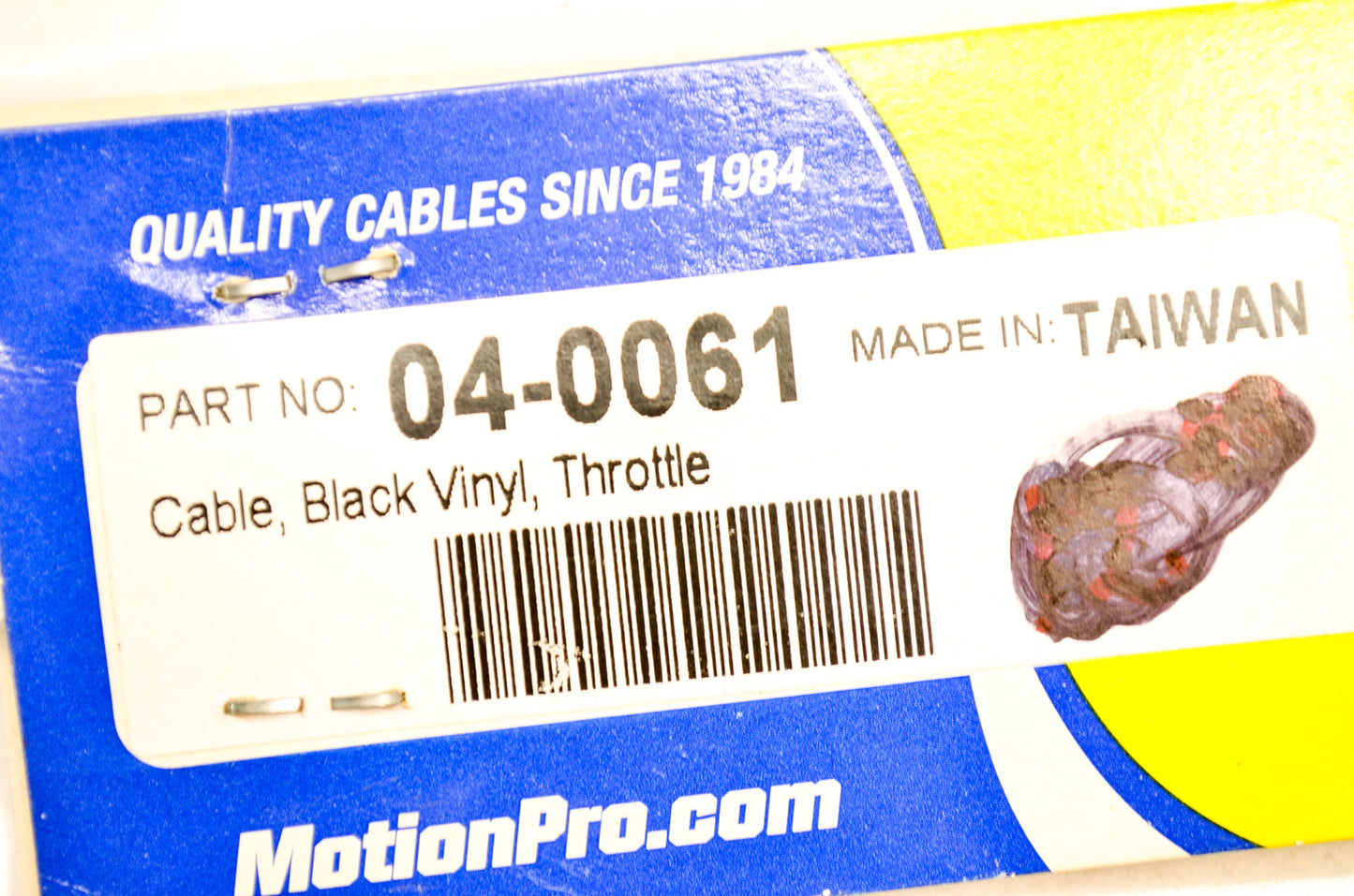 Motion Pro 04-0061, 58300-22A00-01-00, 58300-22A00-01 Suzuki Black Vinyl Throttl