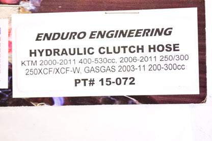 New Enduro Engineering KTM Hydraulic Clutch Hose Kit NOS