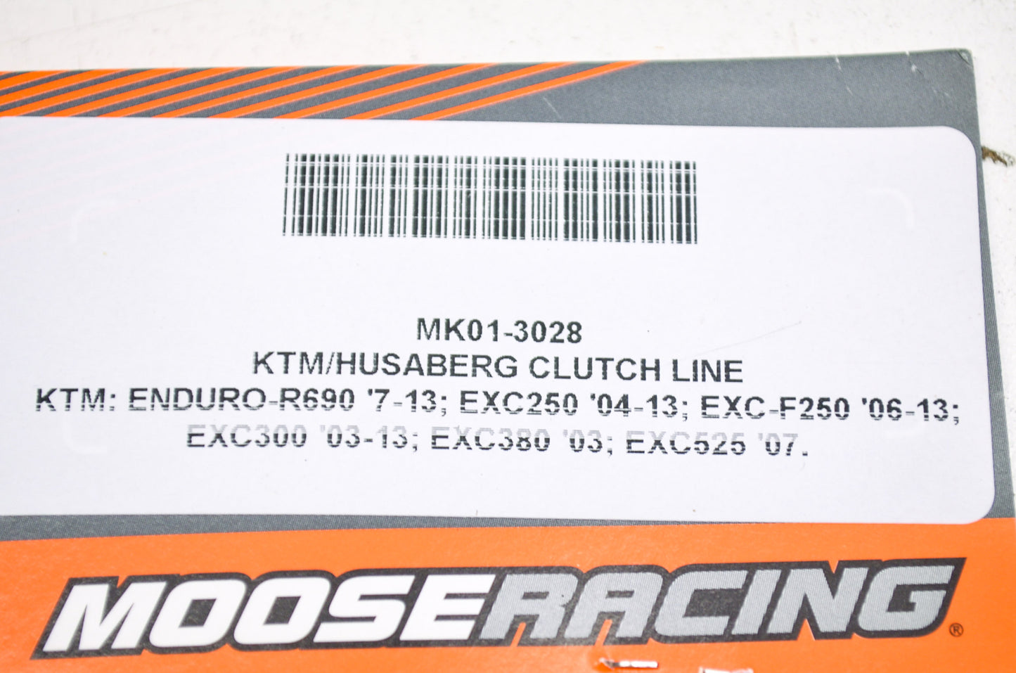 New Moose Racing KTM Husaberg Stainless Steel Clutch Line NOS