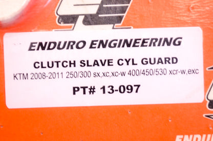 New Enduro Engineering KTM Clutch Slave Cylinder Guard Kit NOS