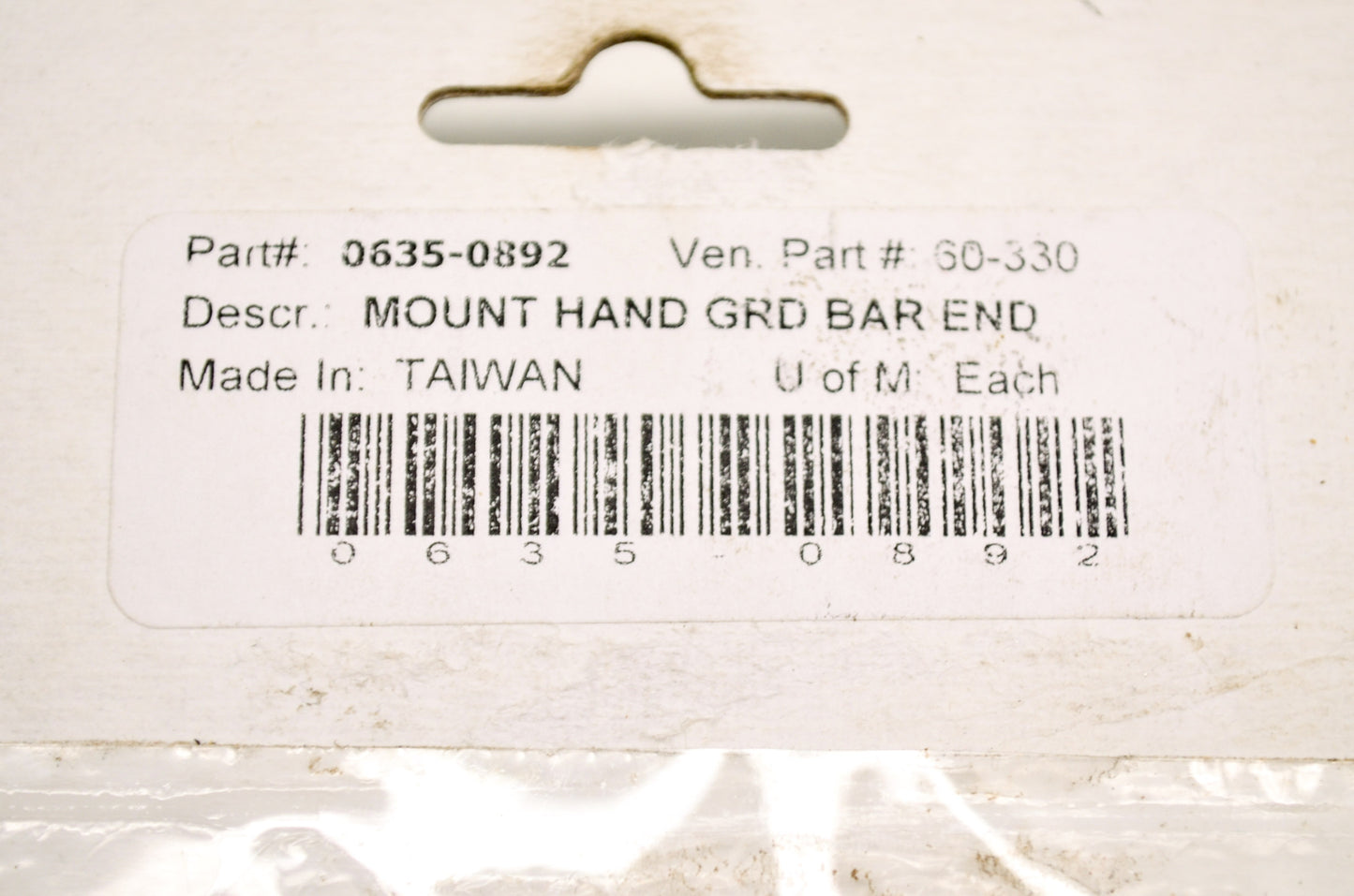 New G2 Ergonomics Hand Guard Bar End Mount Kit NOS