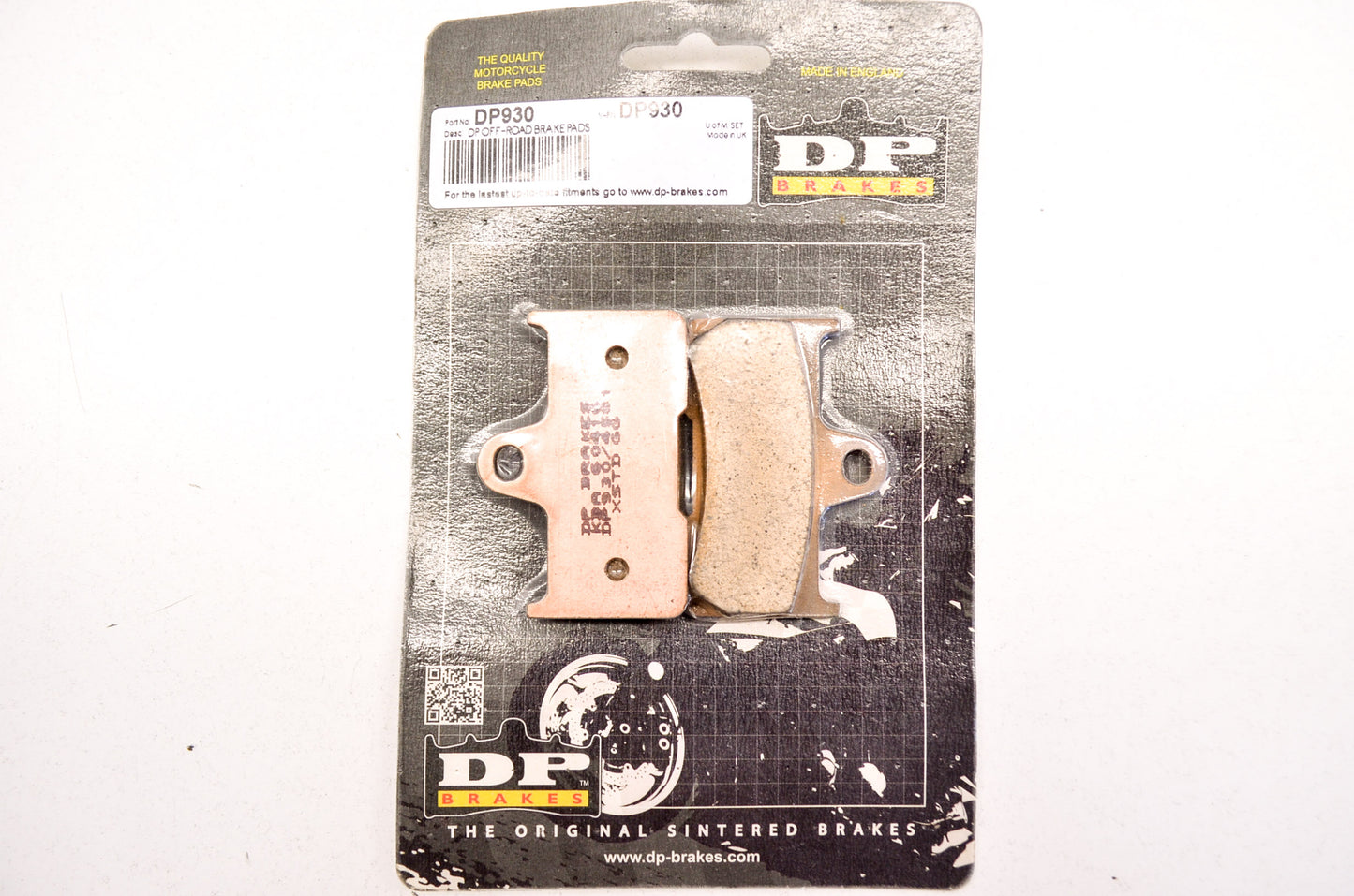 DP Brakes DP930 Off-Road Sintered Brake Pad Pair NOS