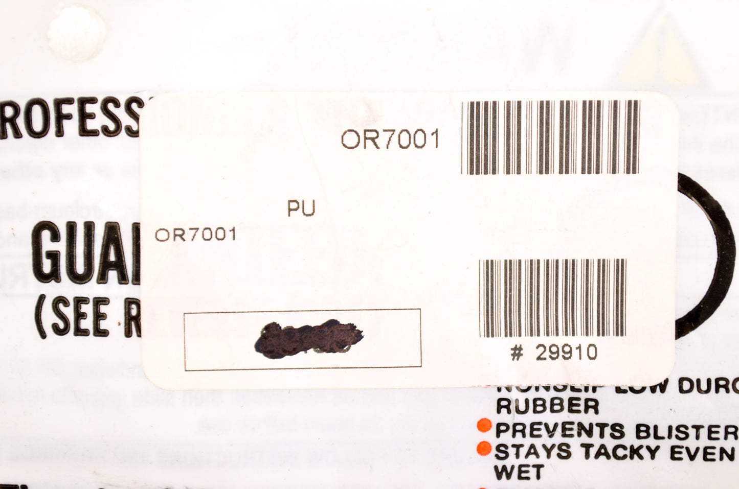 Oury OR-7001 The Original Black Handlebar Grip QTY 2 NOS