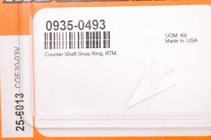 KTM Counter Shaft Snap Ring Kit NOS