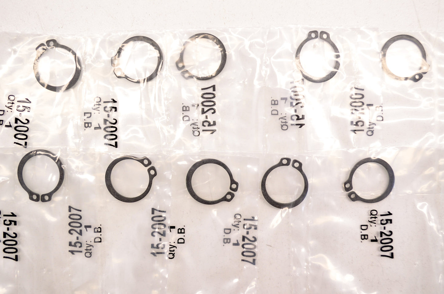 Moose Racing 0935-0489, 25-6007 Counter Shaft Snap Ring Kit NOS