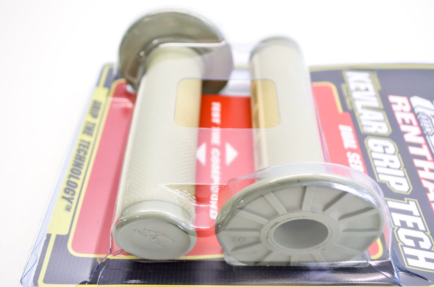 New Renthal Kevlar Dual Layer Diamond/Waffle Grip Pair NOS