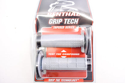 New Renthal Tapered Dual Layer Diamond/Waffle Grip Pair NOS