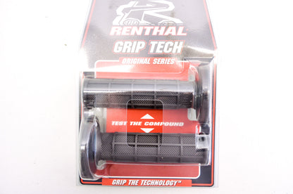New Renthal Full Waffle Handlebar Grip Pair NOS