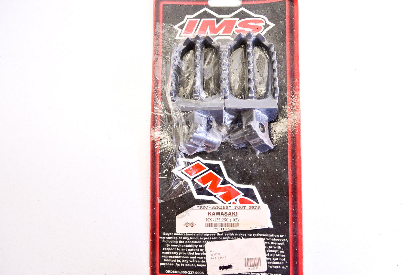 Pro Series Foot Pegs KX 125 250 NOS