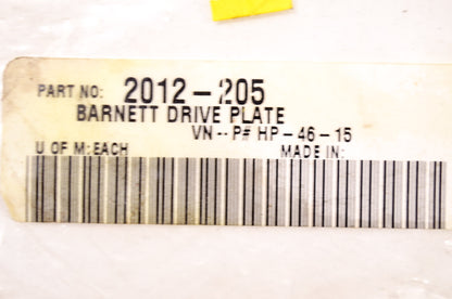 Barnett 2012-205, HP-46-15 Clutch Drive Plate NOS
