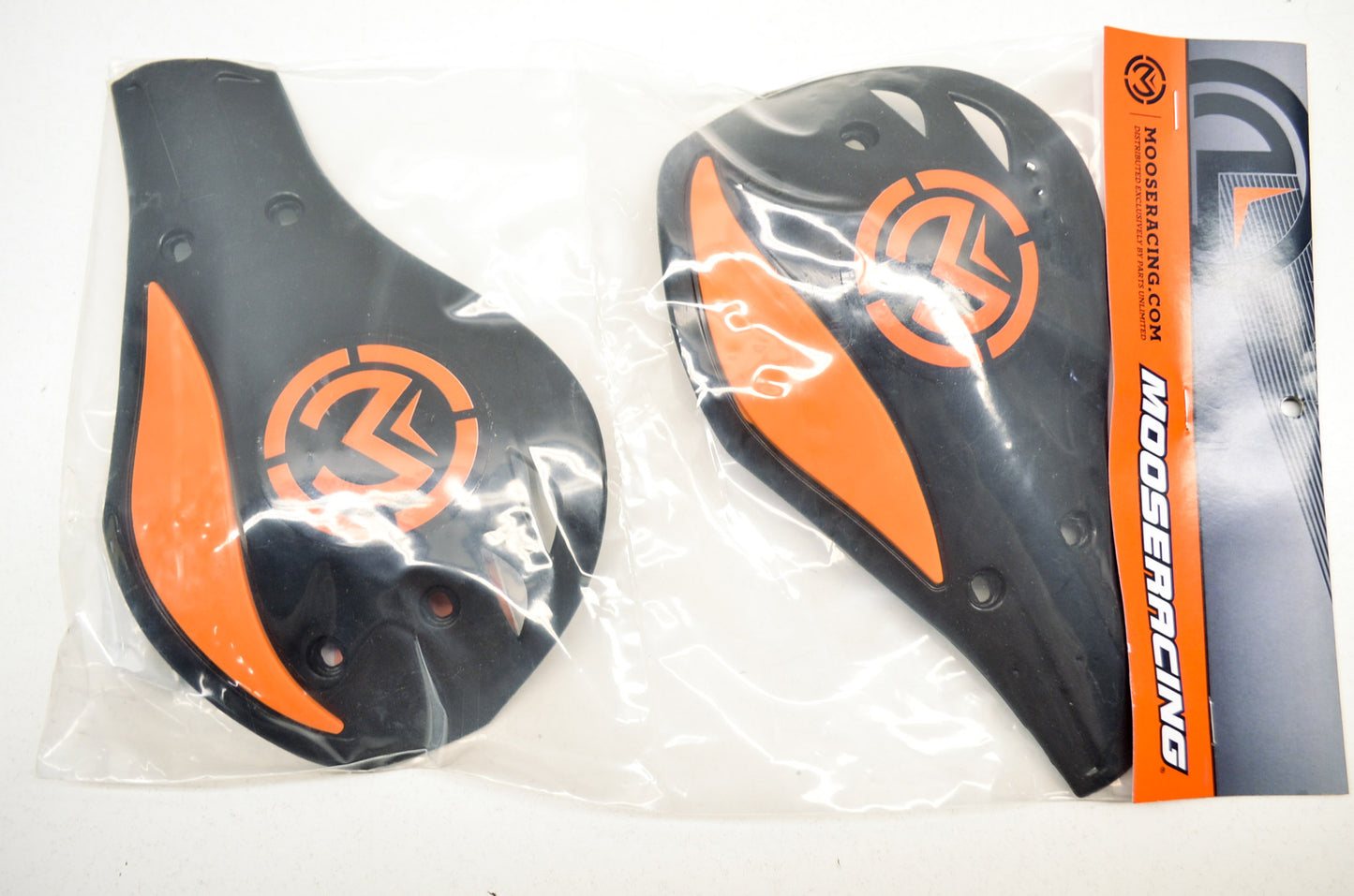New Moose Racing Handguard Deflector Kit Black/Orange NOS